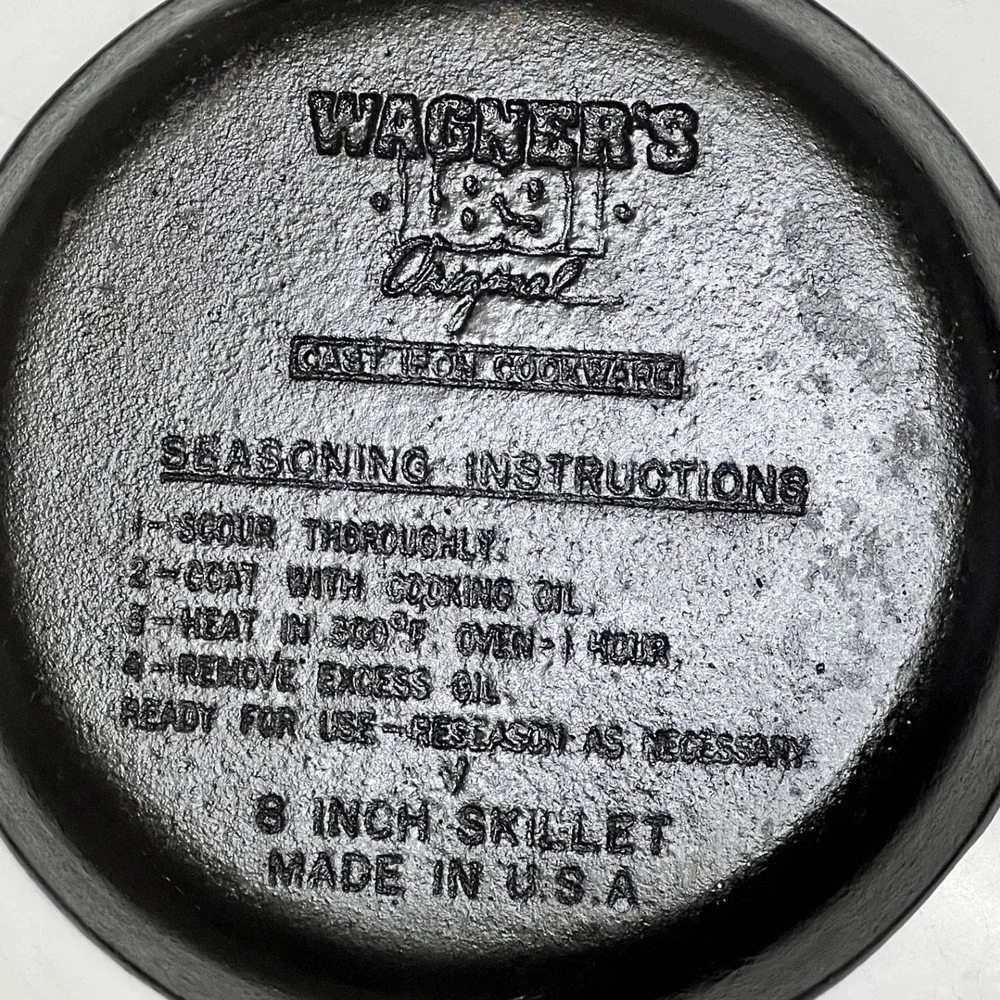 Wagner's 1891‎ Original Cast Iron Skillet 8